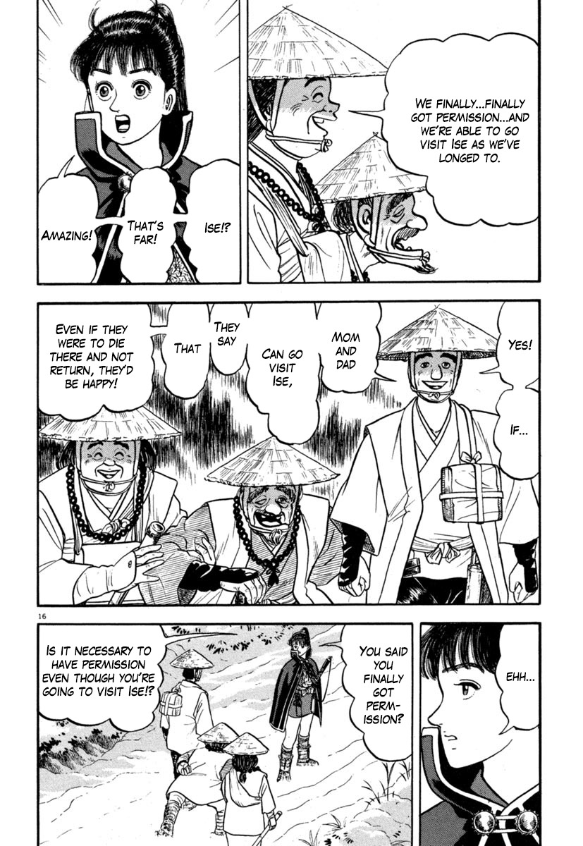 Azumi Chapter 135 page 16 - Chapter 135: Snow and Company