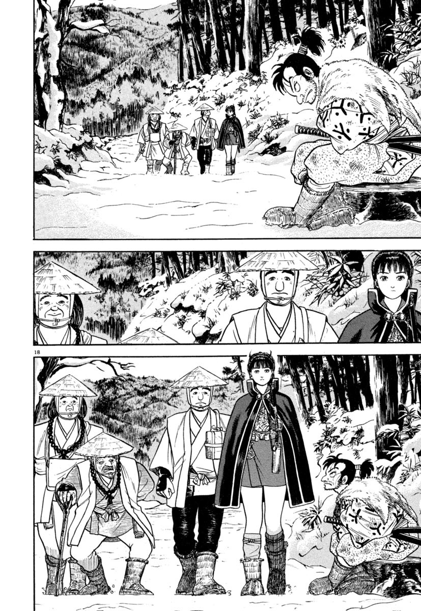 Azumi Chapter 135 page 18 - Chapter 135: Snow and Company