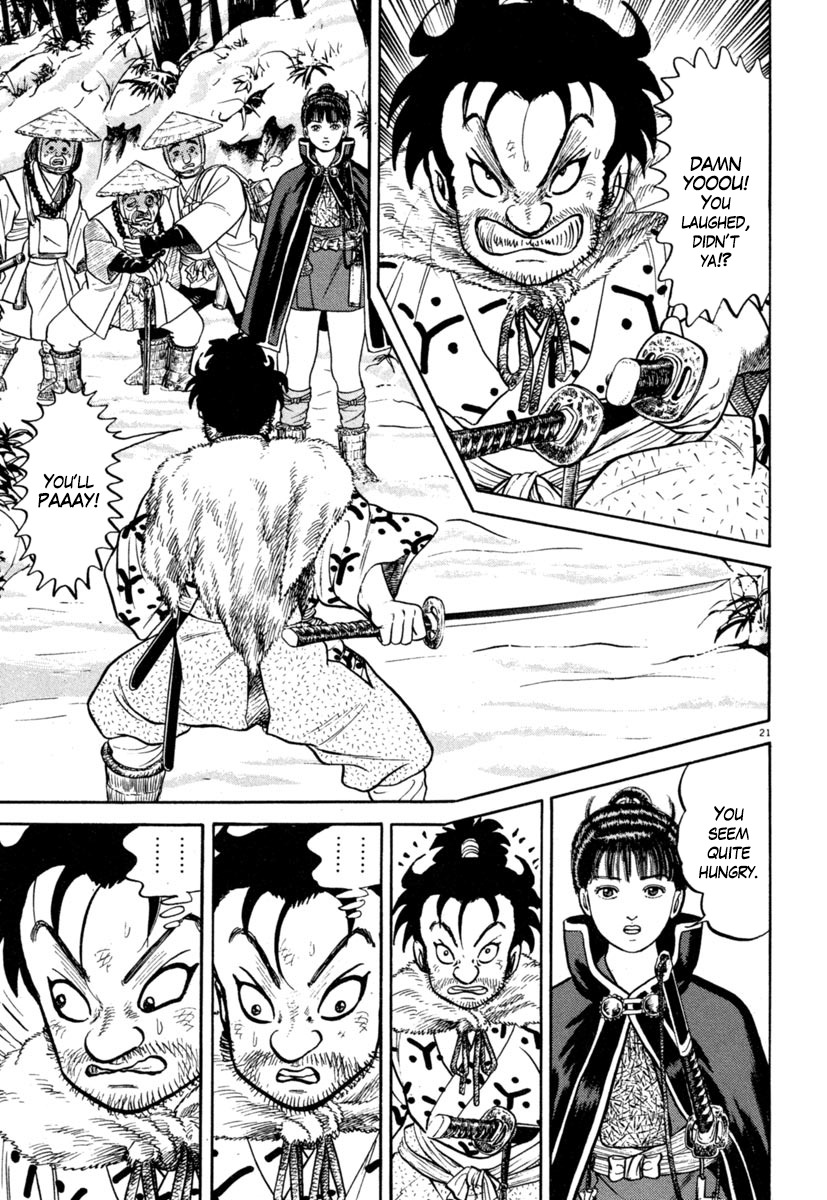 Azumi Chapter 135 page 21 - Chapter 135: Snow and Company