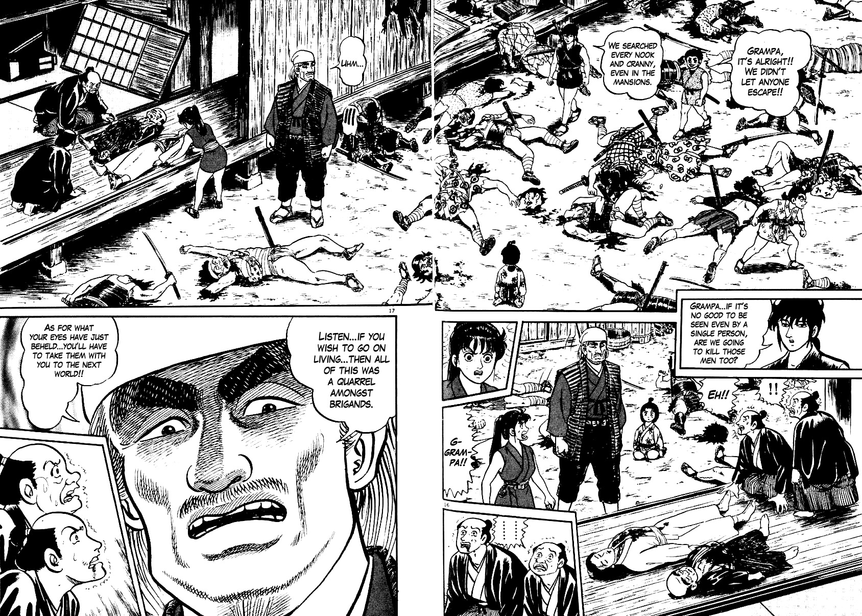 Azumi Chapter 14 page 15 - Chapter 14: Hatred and Sorrow