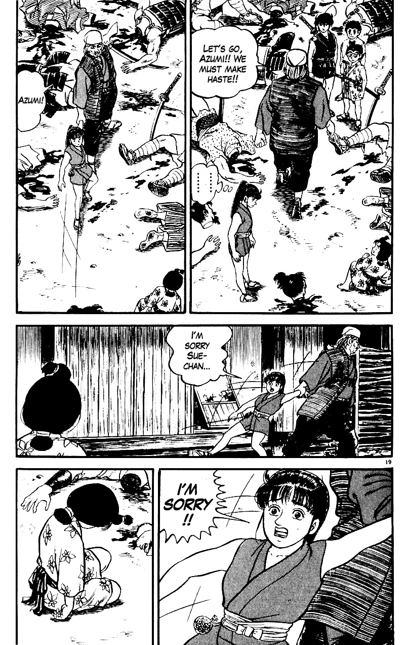 Azumi Chapter 14 page 17 - Chapter 14: Hatred and Sorrow