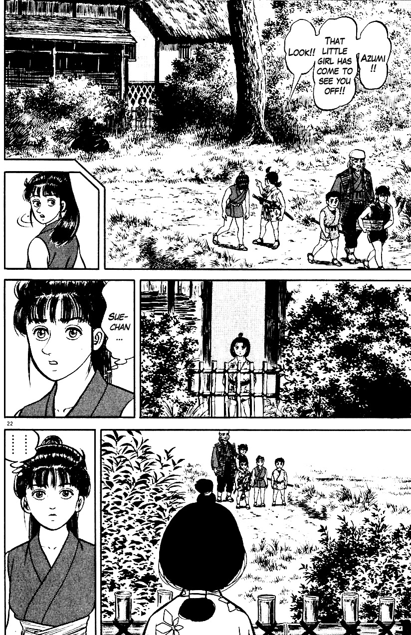 Azumi Chapter 14 page 20 - Chapter 14: Hatred and Sorrow