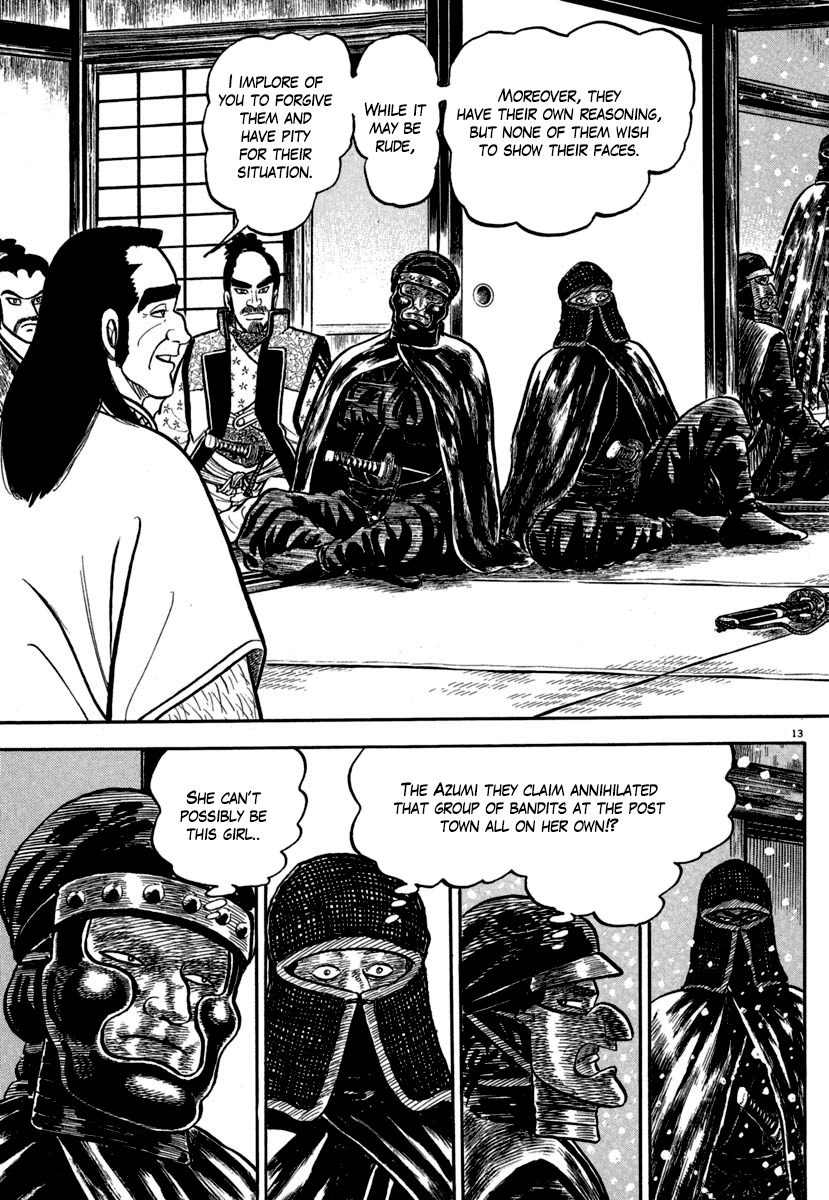 Azumi Chapter 143 page 13 - Chapter 143: The Test of the Rasetsu