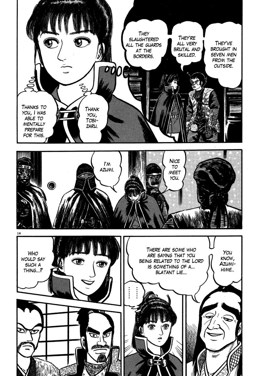 Azumi Chapter 143 page 14 - Chapter 143: The Test of the Rasetsu