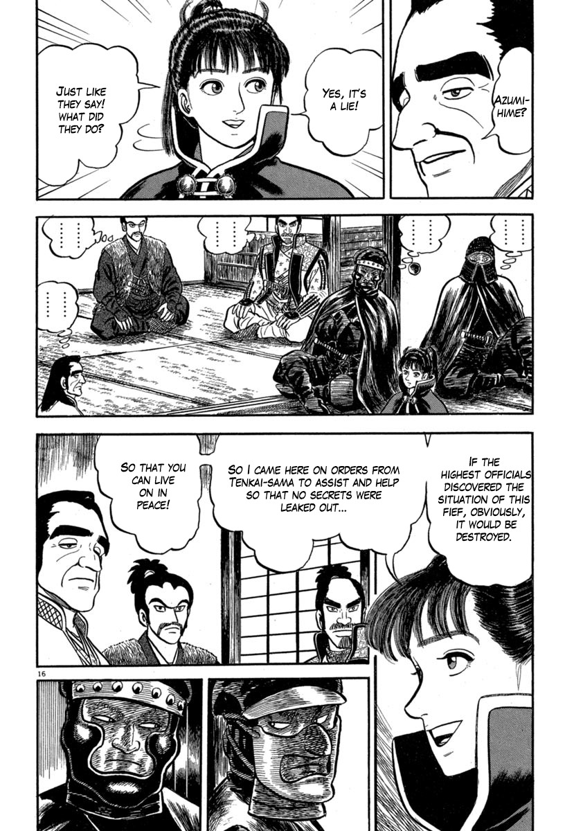 Azumi Chapter 143 page 16 - Chapter 143: The Test of the Rasetsu