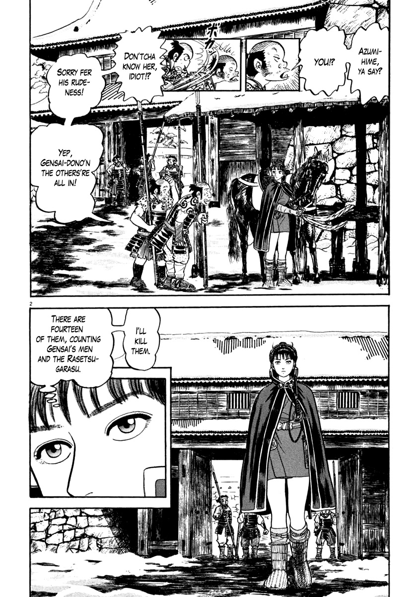 Azumi Chapter 148 page 2 - Chapter 148: Throbbings