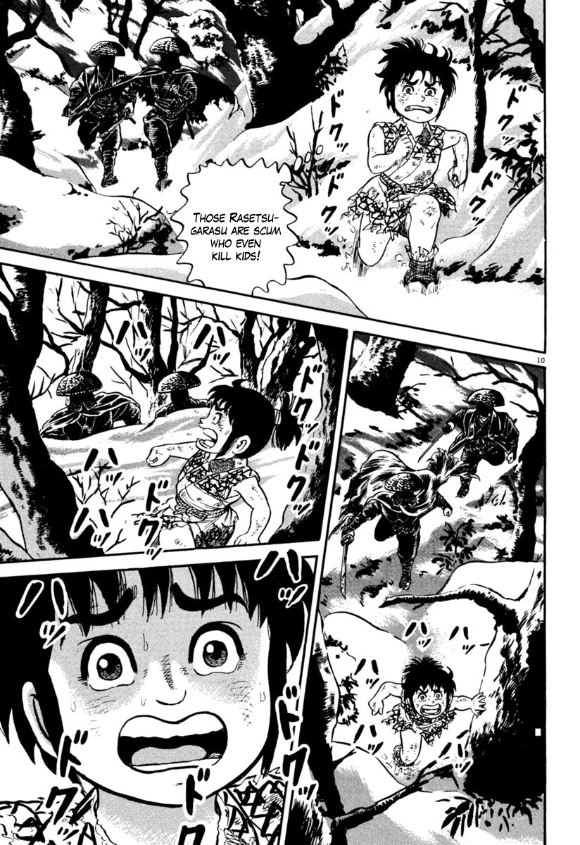 Azumi Chapter 157 page 10 - Chapter 157: The Rasetsu Attack