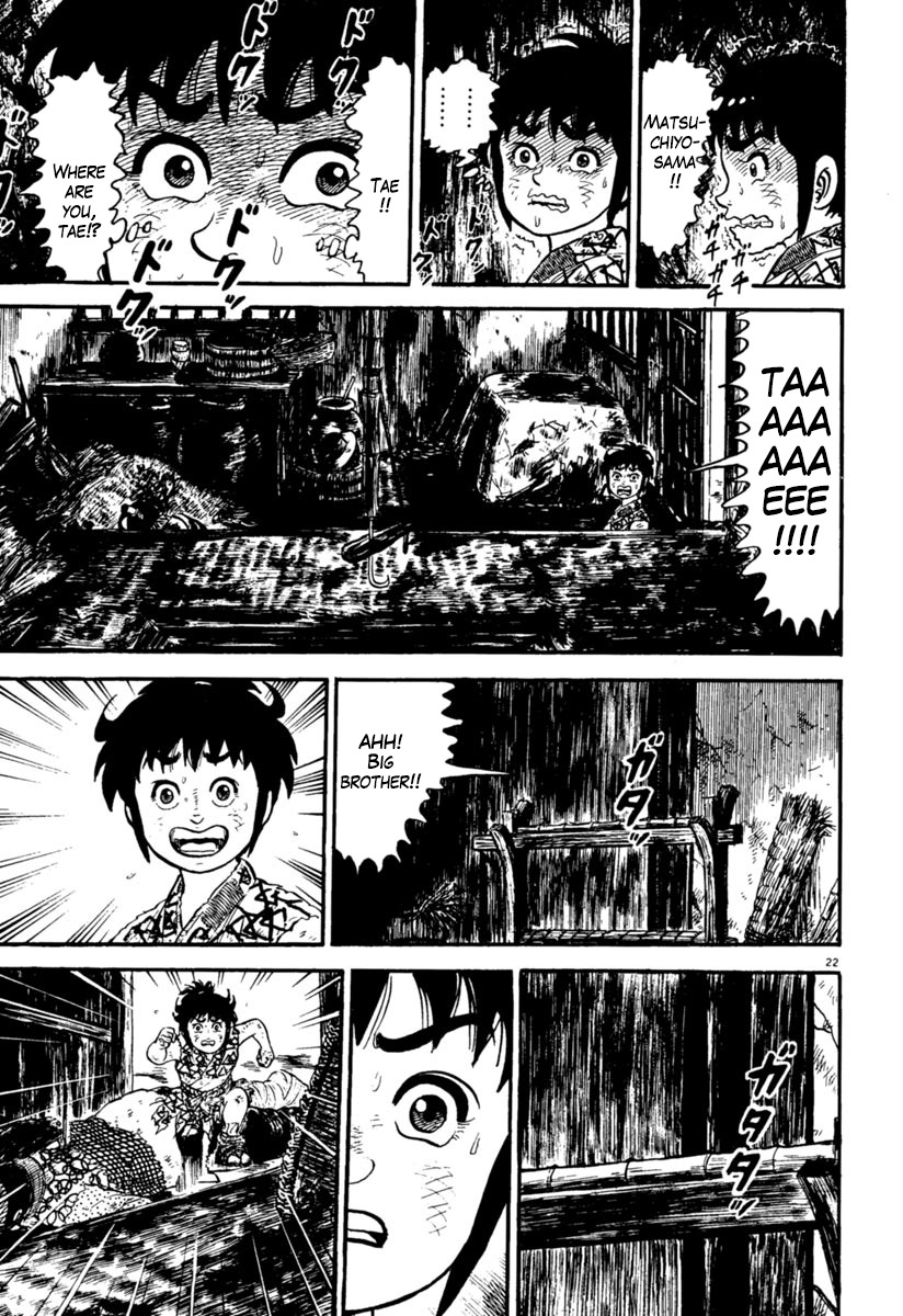 Azumi Chapter 157 page 22 - Chapter 157: The Rasetsu Attack