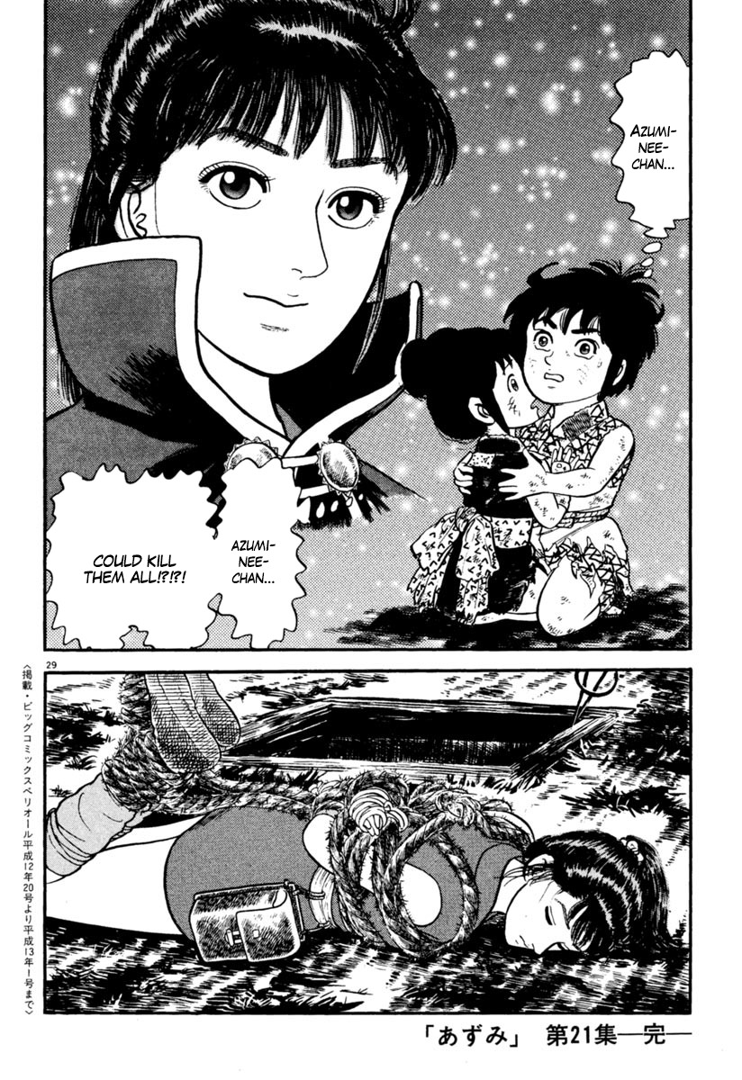Azumi Chapter 157 page 29 - Chapter 157: The Rasetsu Attack