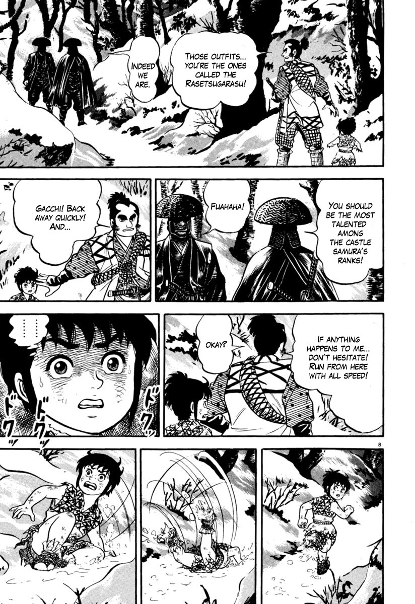 Azumi Chapter 157 page 8 - Chapter 157: The Rasetsu Attack