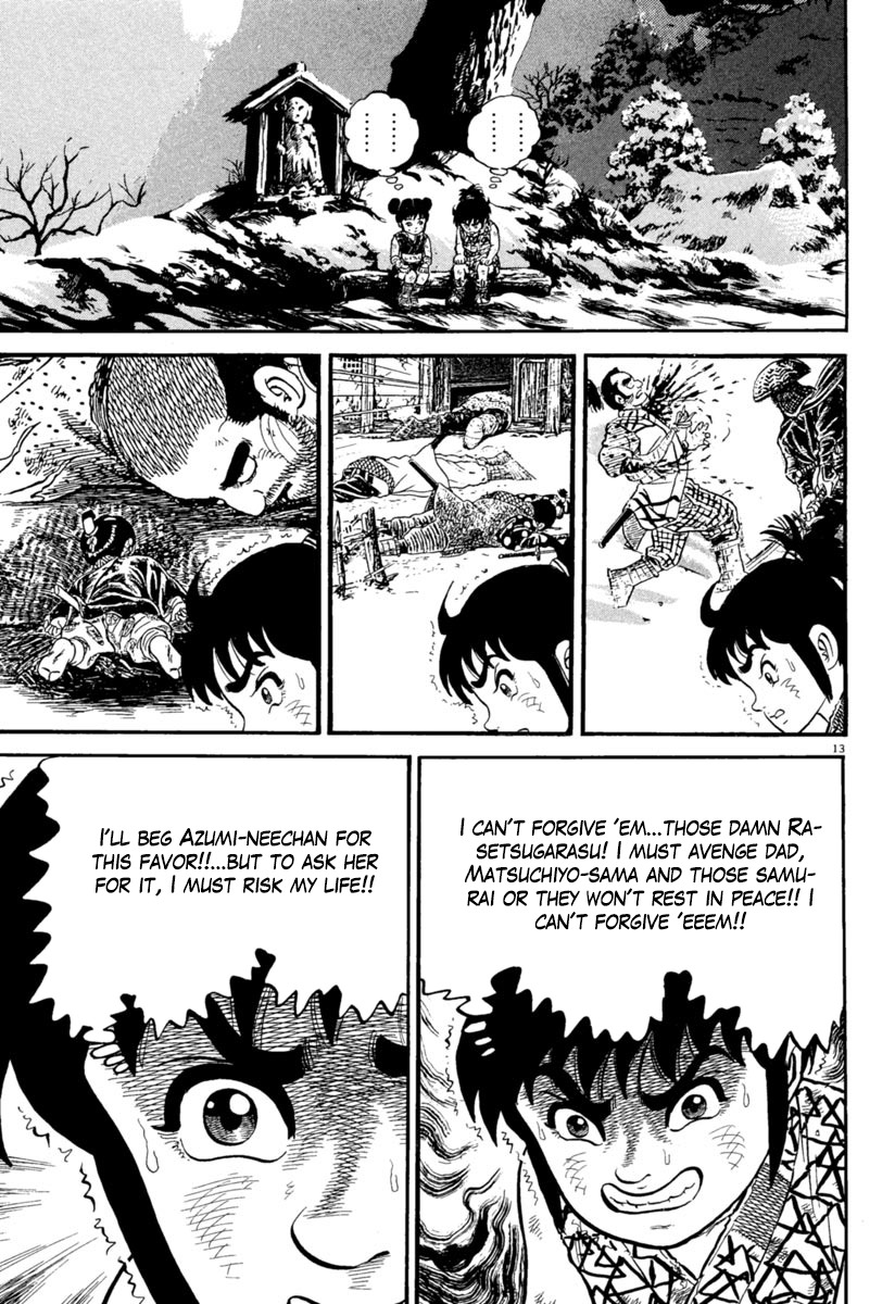 Azumi Chapter 158 page 17 - Chapter 158: A Young Boy Prepared to Die