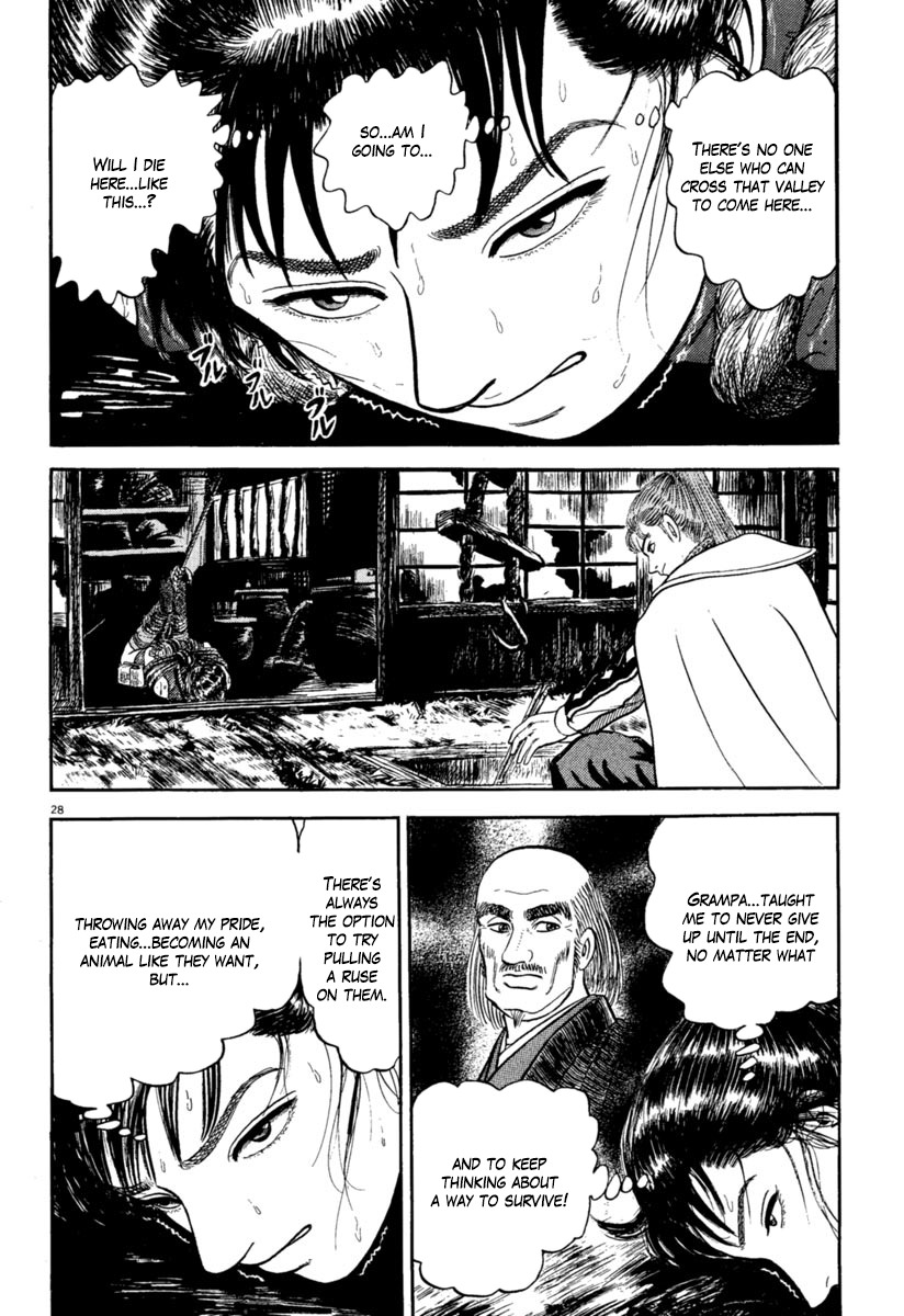 Azumi Chapter 158 page 32 - Chapter 158: A Young Boy Prepared to Die