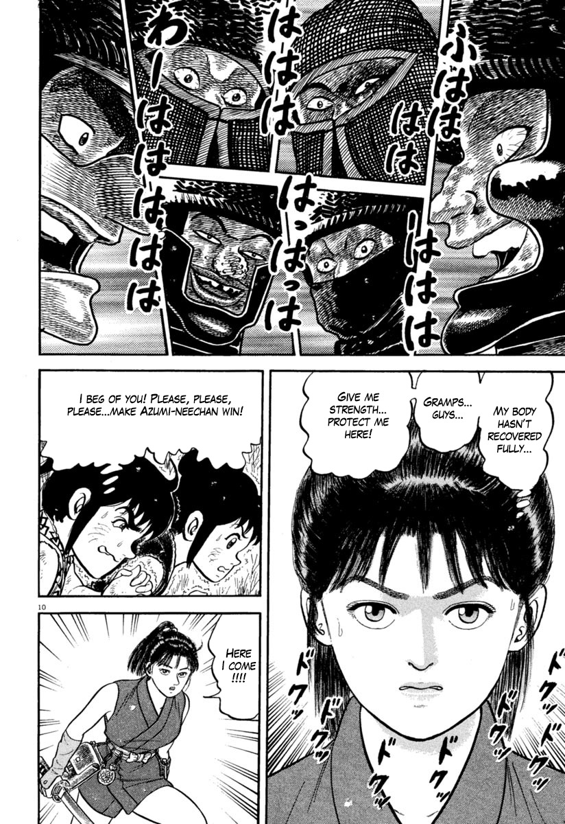 Azumi Chapter 163 page 10 - Chapter 163: Six Against One