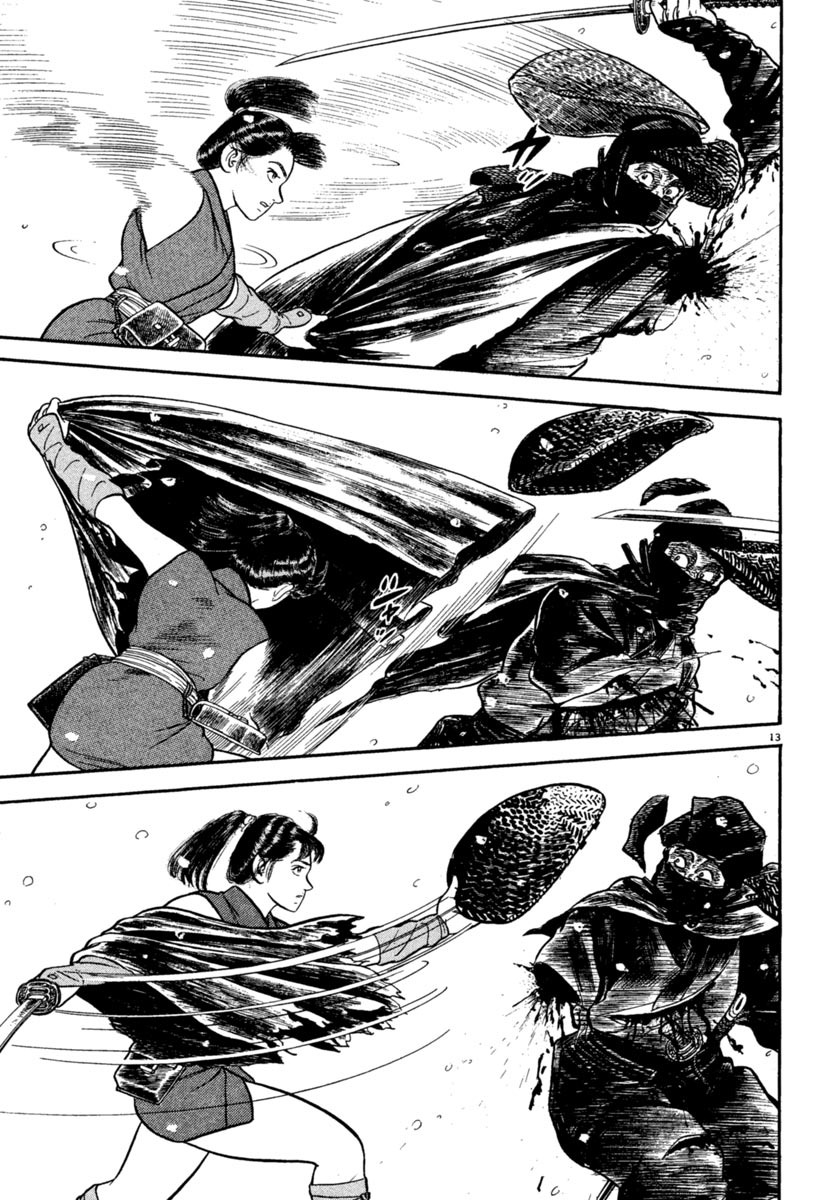Azumi Chapter 163 page 13 - Chapter 163: Six Against One