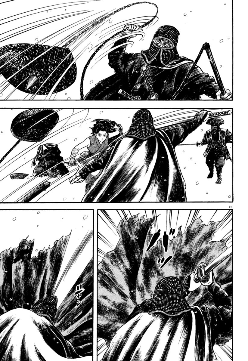 Azumi Chapter 163 page 15 - Chapter 163: Six Against One