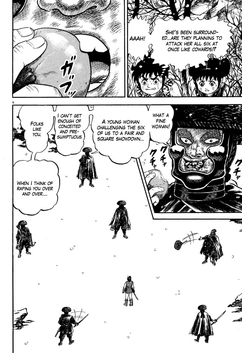 Azumi Chapter 163 page 6 - Chapter 163: Six Against One