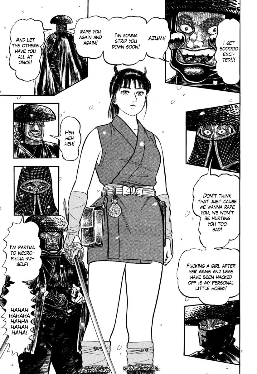 Azumi Chapter 163 page 7 - Chapter 163: Six Against One