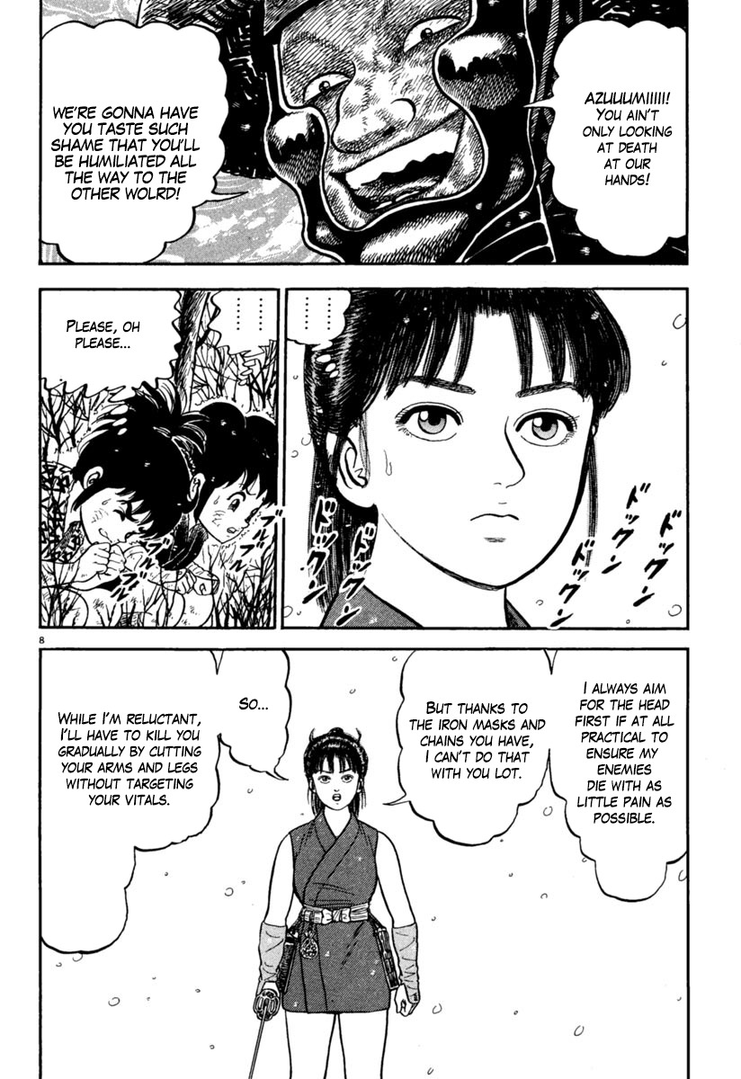Azumi Chapter 163 page 8 - Chapter 163: Six Against One