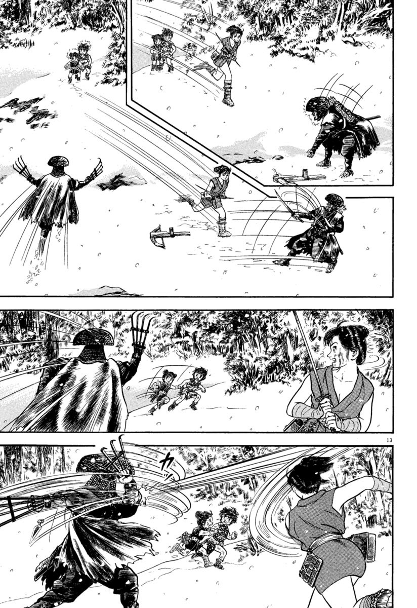 Azumi Chapter 164 page 13 - Chapter 164: Fight at the Ogre Face Rock