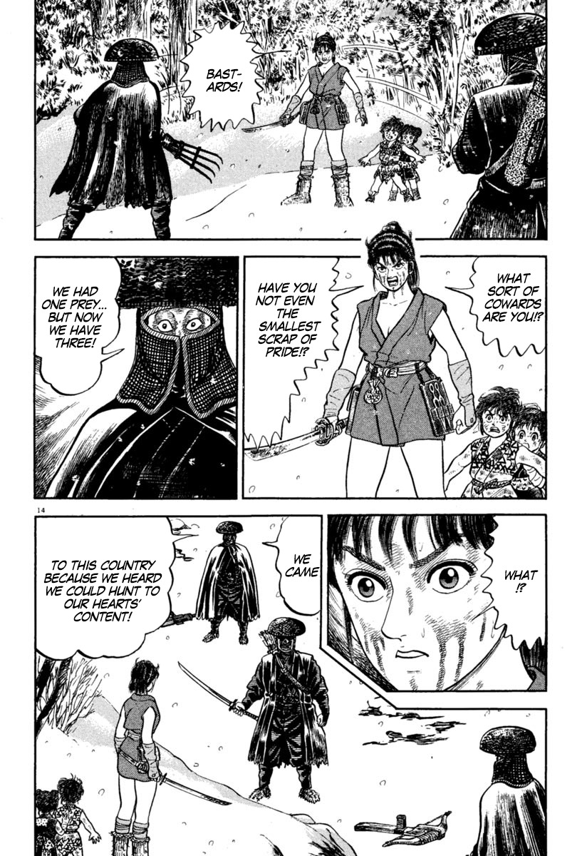 Azumi Chapter 164 page 14 - Chapter 164: Fight at the Ogre Face Rock