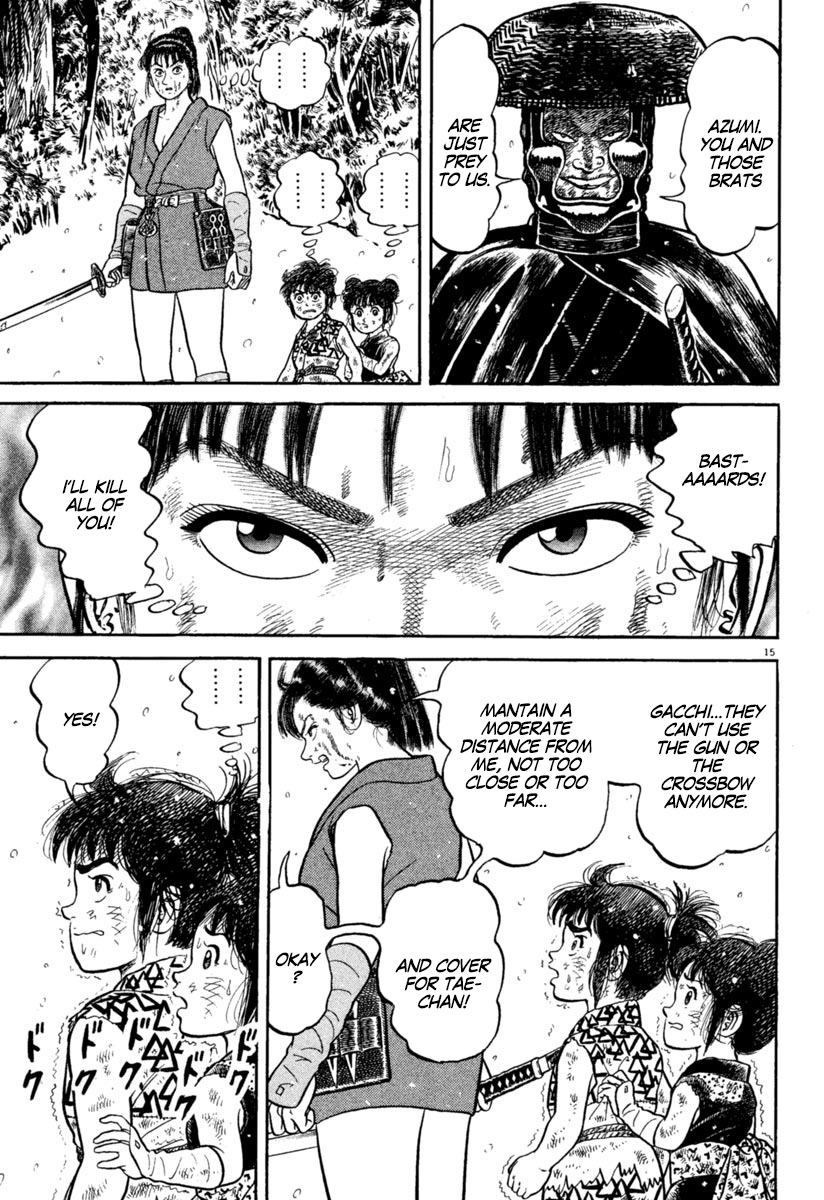 Azumi Chapter 164 page 15 - Chapter 164: Fight at the Ogre Face Rock