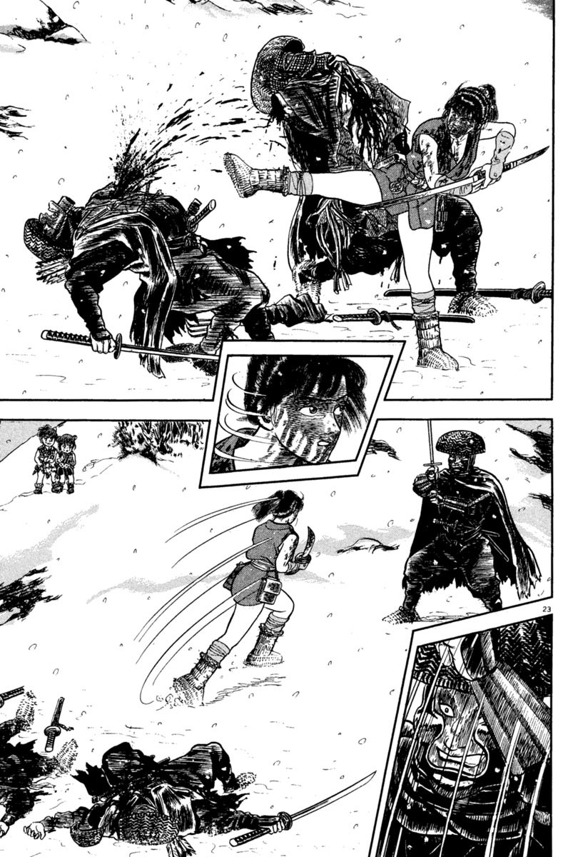 Azumi Chapter 164 page 23 - Chapter 164: Fight at the Ogre Face Rock