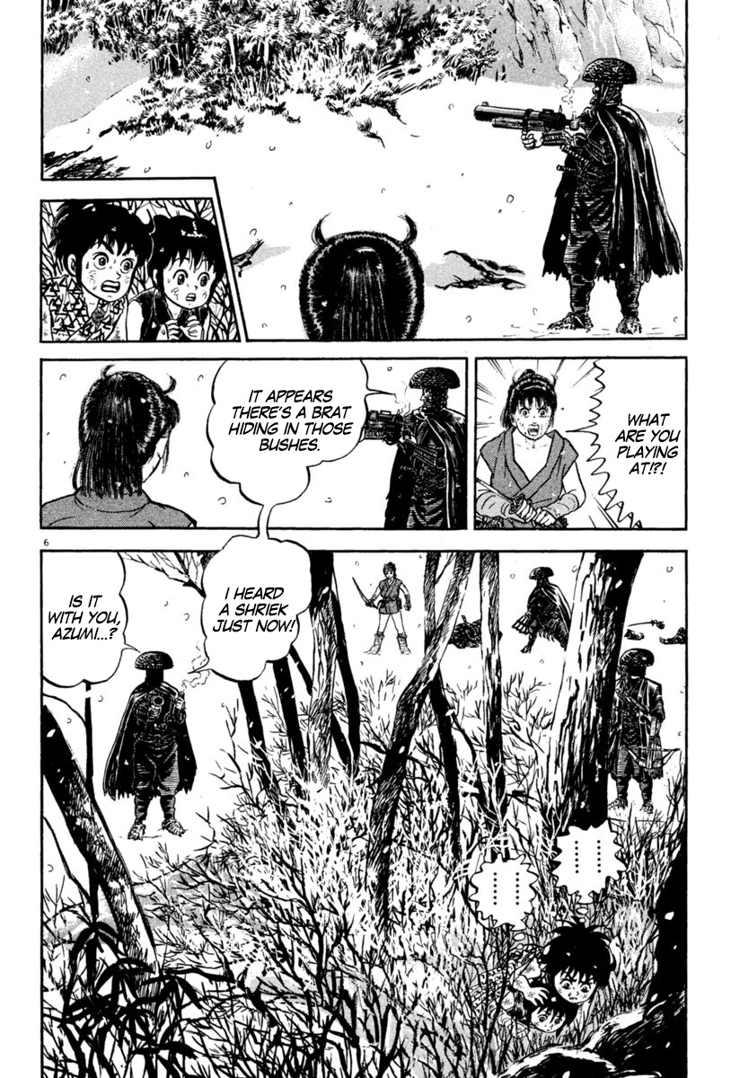 Azumi Chapter 164 page 6 - Chapter 164: Fight at the Ogre Face Rock