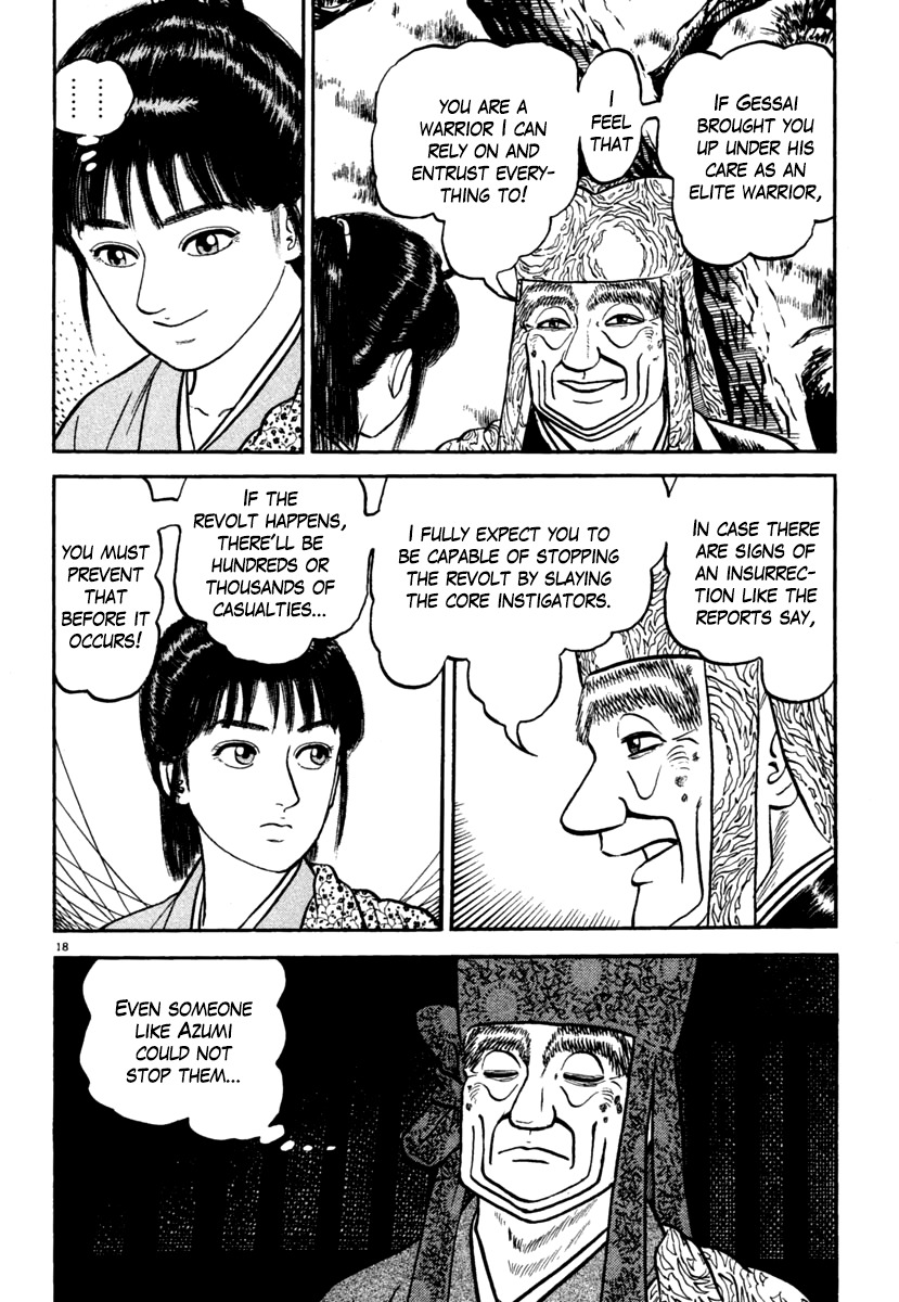 Azumi Chapter 165 page 22 - Chapter 165: Tenkai's Crisis