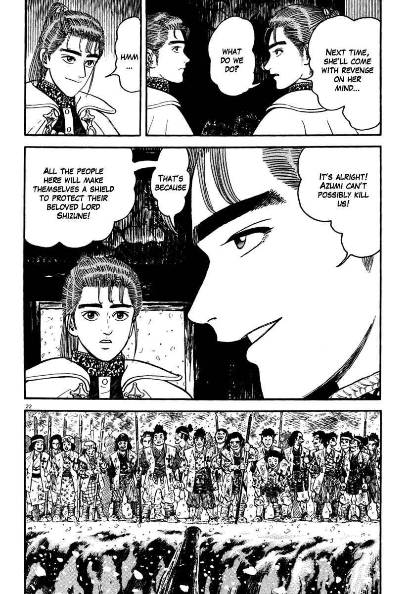 Azumi Chapter 166 page 22 - Chapter 166: Confrontation