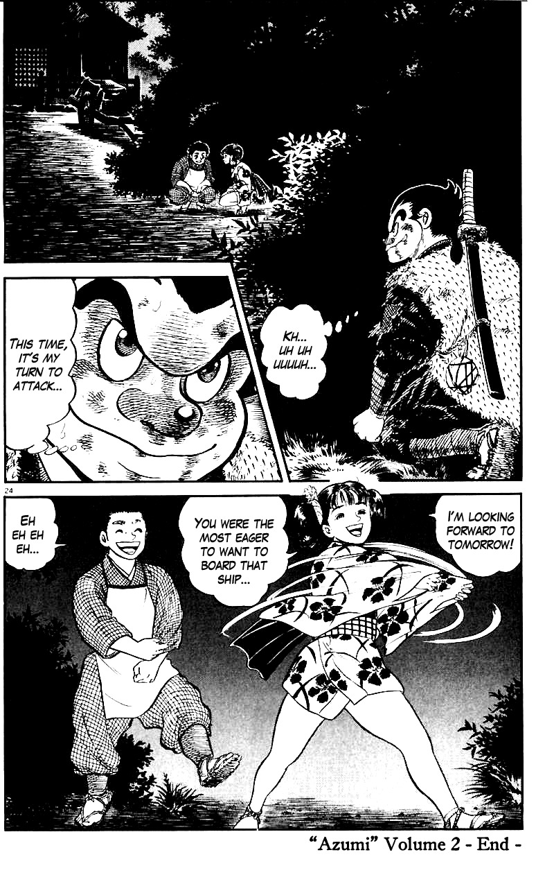 Azumi Chapter 17 page 22 - Chapter 17: Kouga Ninja
