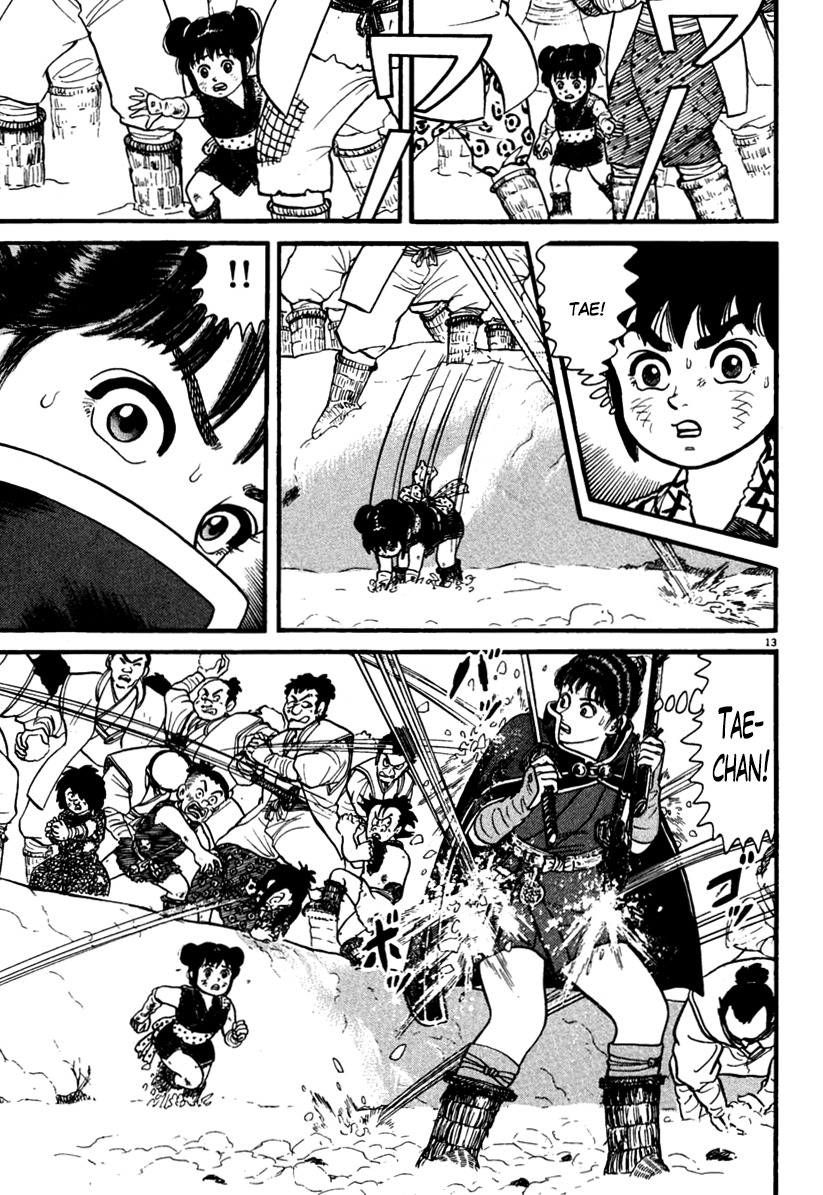 Azumi Chapter 170 page 13 - Chapter 170: The Snow and the Farewell