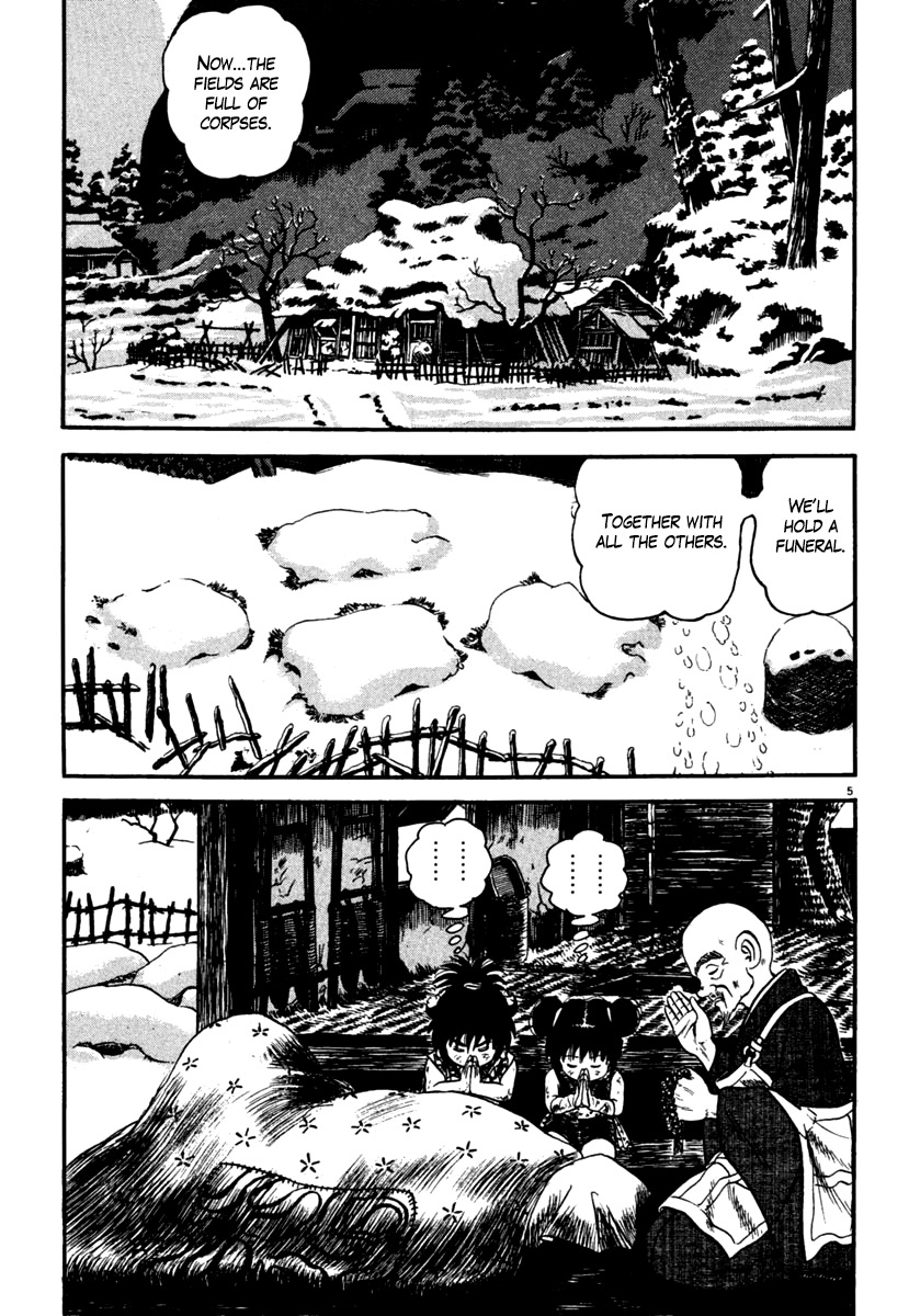Azumi Chapter 170 page 5 - Chapter 170: The Snow and the Farewell