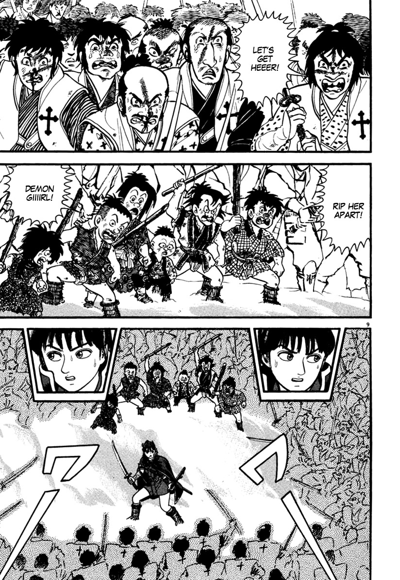 Azumi Chapter 170 page 9 - Chapter 170: The Snow and the Farewell