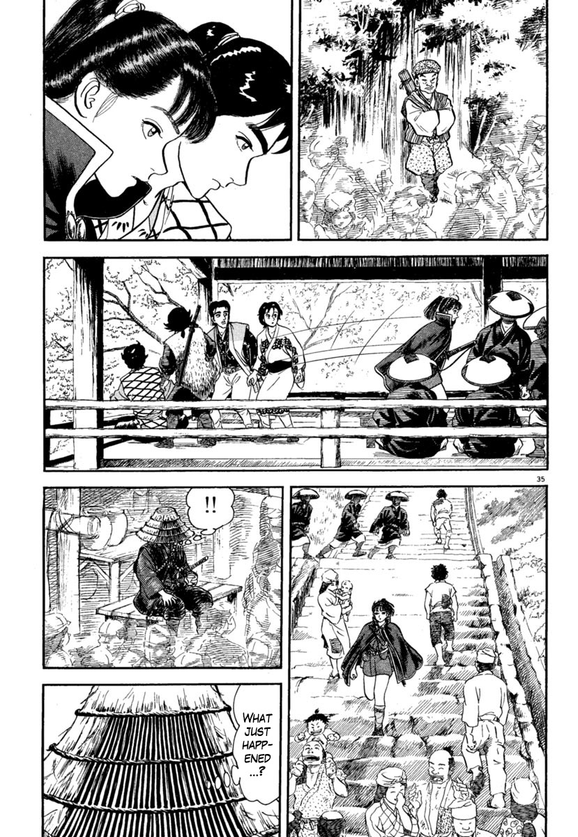 Azumi Chapter 173 page 34 - Chapter 173: Shinobi Hunting