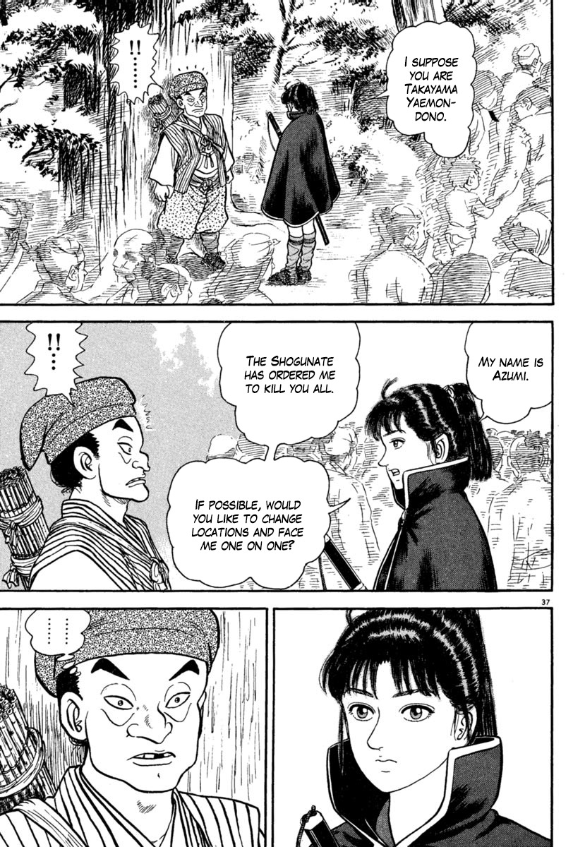 Azumi Chapter 173 page 36 - Chapter 173: Shinobi Hunting