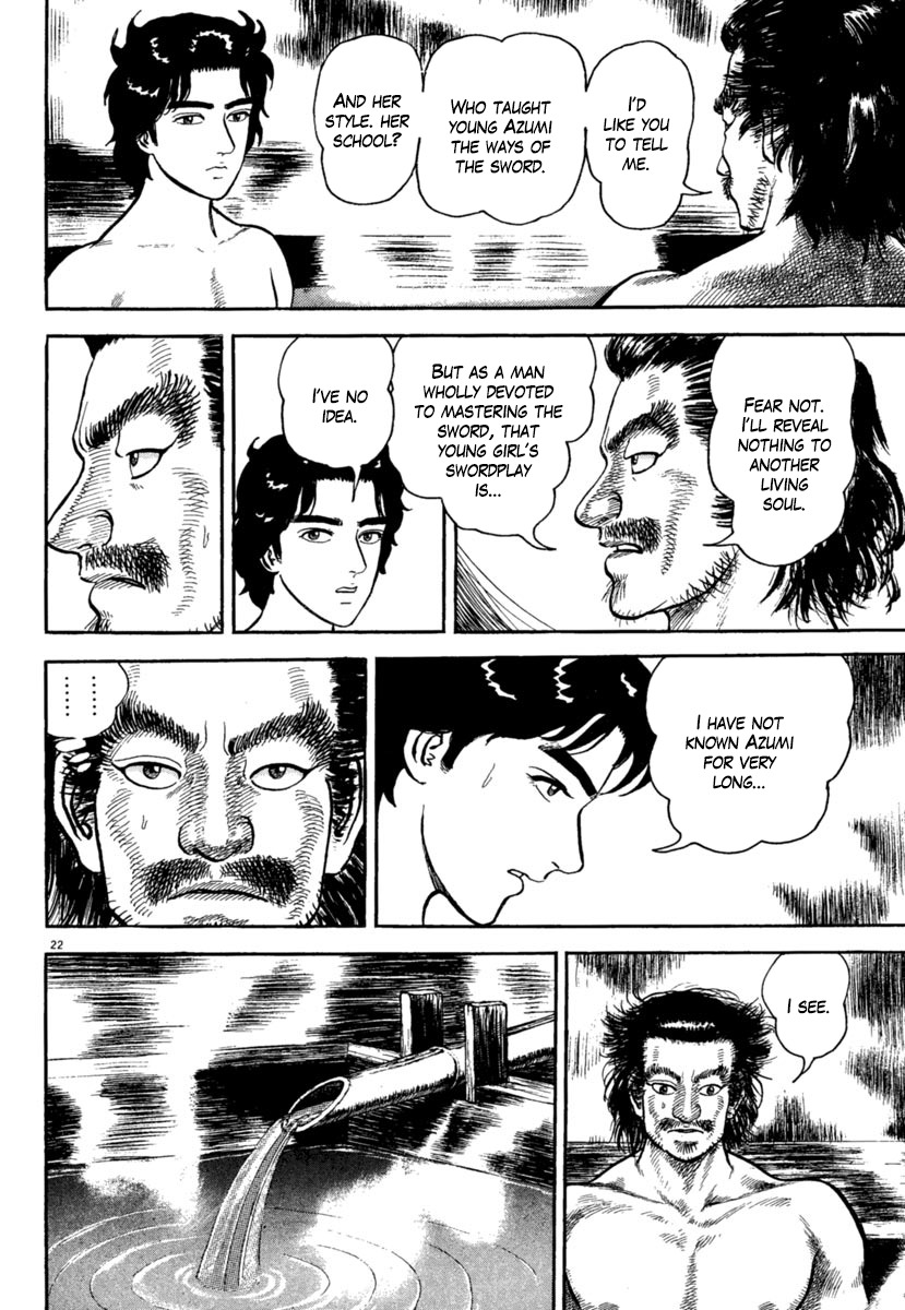 Azumi Chapter 174 page 22 - Chapter 174: The Assassin and the Master Swordsman