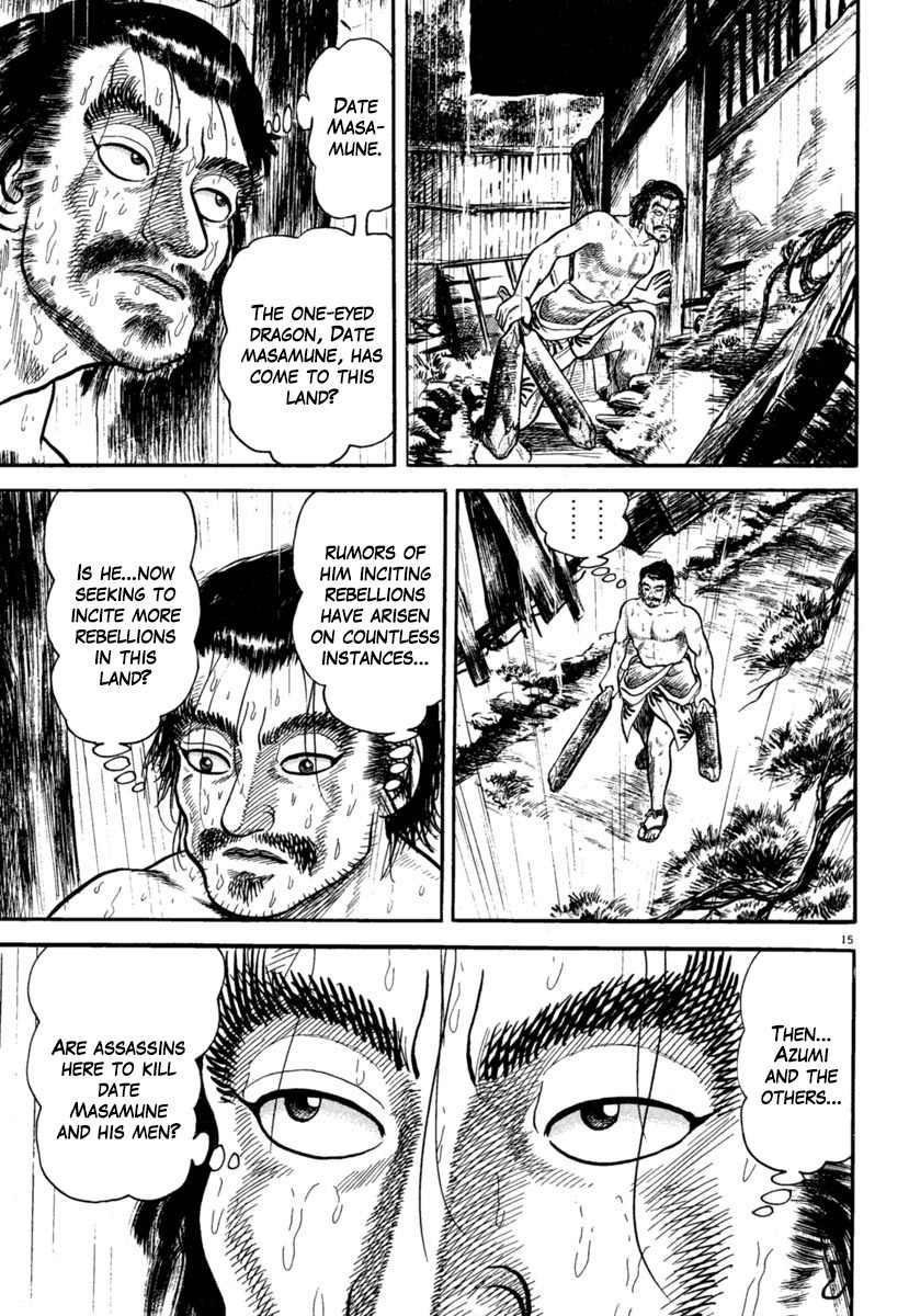 Azumi Chapter 180 page 15 - Chapter 180: The One-eyed Dragon's Counterattack