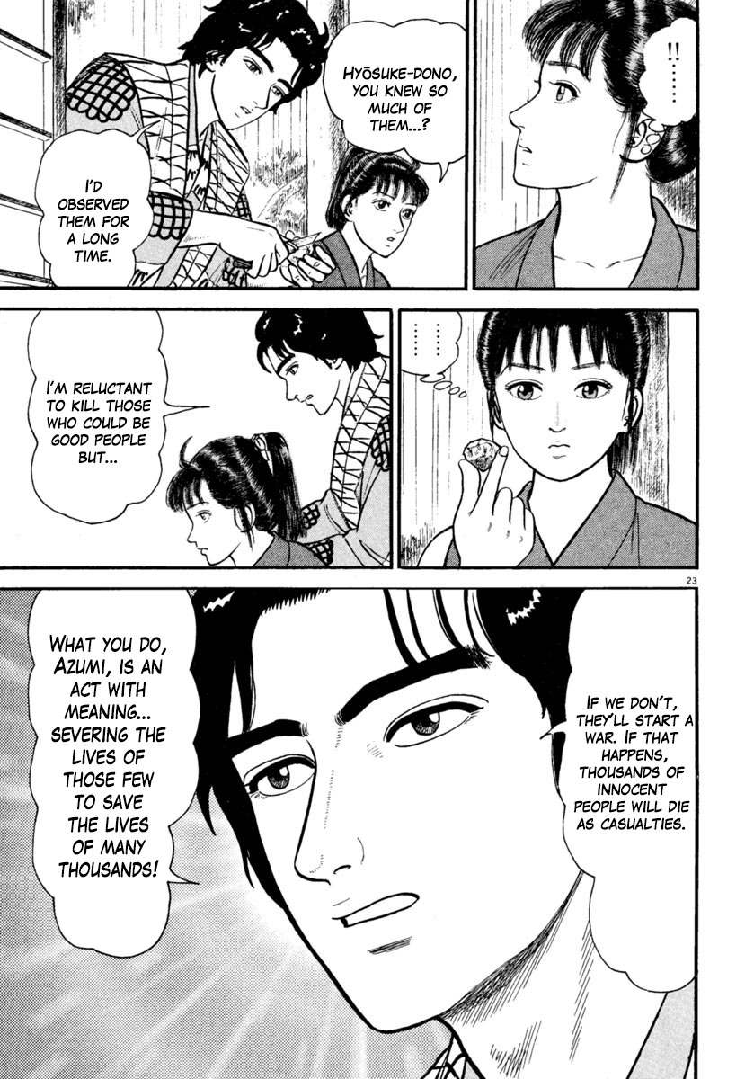 Azumi Chapter 180 page 23 - Chapter 180: The One-eyed Dragon's Counterattack