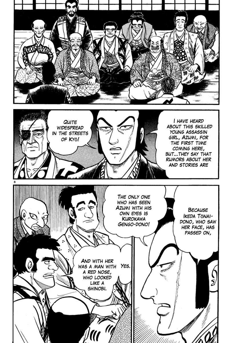 Azumi Chapter 180 page 8 - Chapter 180: The One-eyed Dragon's Counterattack