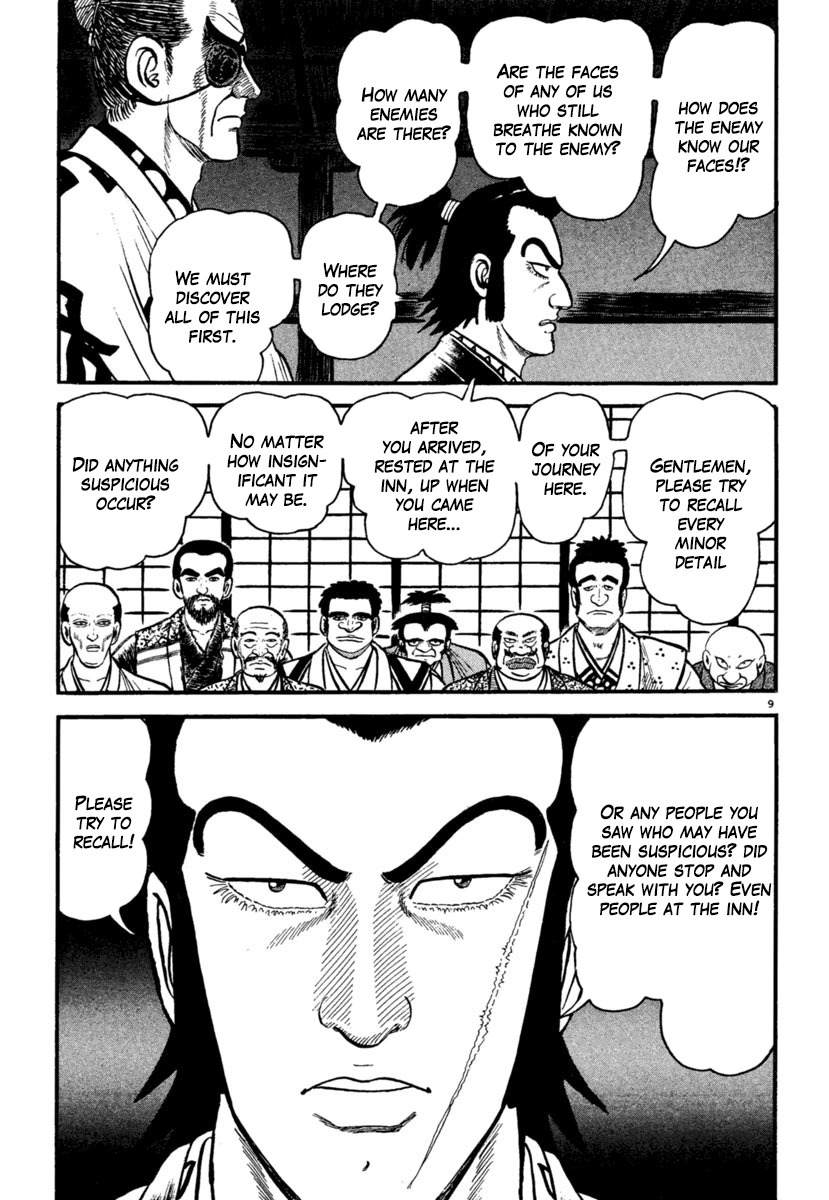 Azumi Chapter 180 page 9 - Chapter 180: The One-eyed Dragon's Counterattack