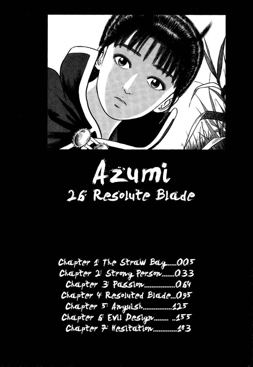 Azumi Chapter 186 page 4 - Chapter 186: The Straw Bag