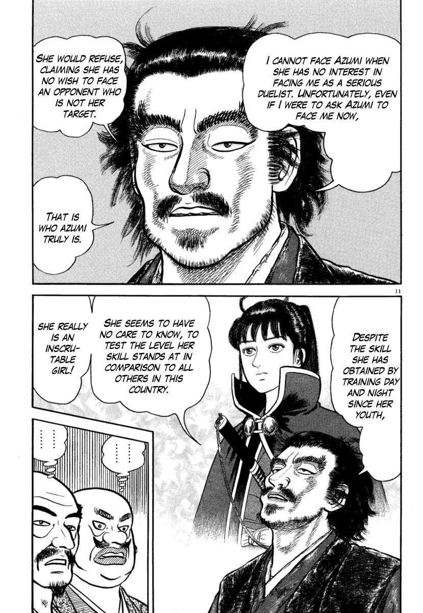 Azumi Chapter 190 page 11 - Chapter 190: Anguish