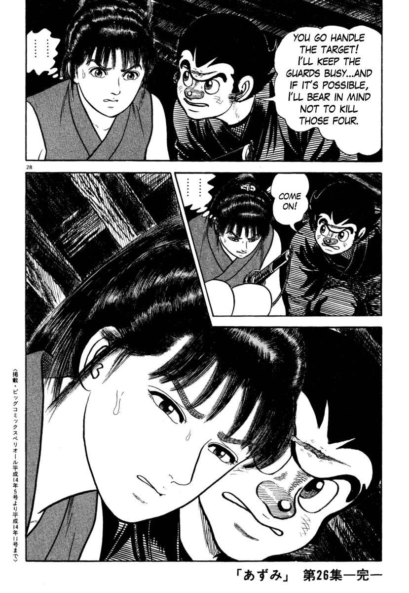 Azumi Chapter 192 page 28 - Chapter 192: Hesitation