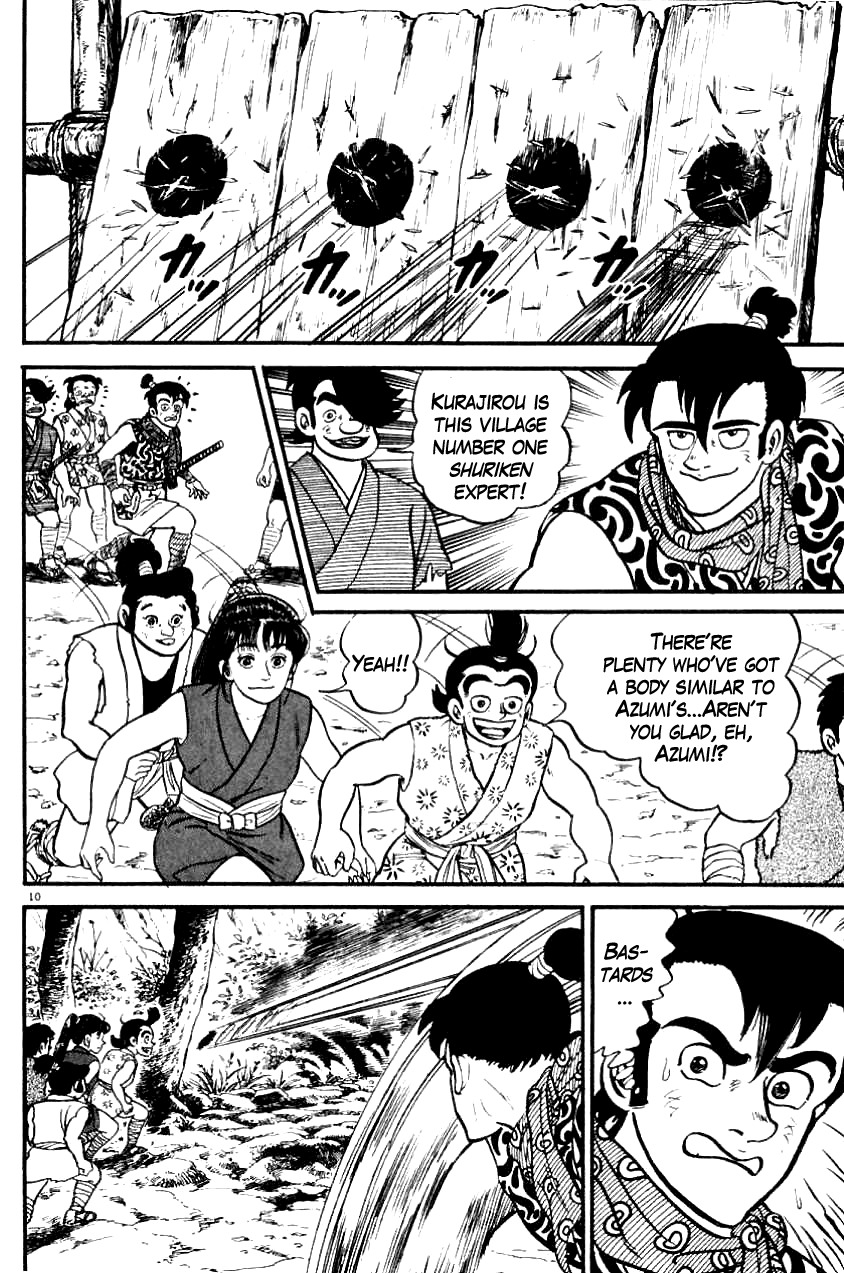 Azumi Chapter 2 page 10 - Chapter 2: The Innocent Maiden