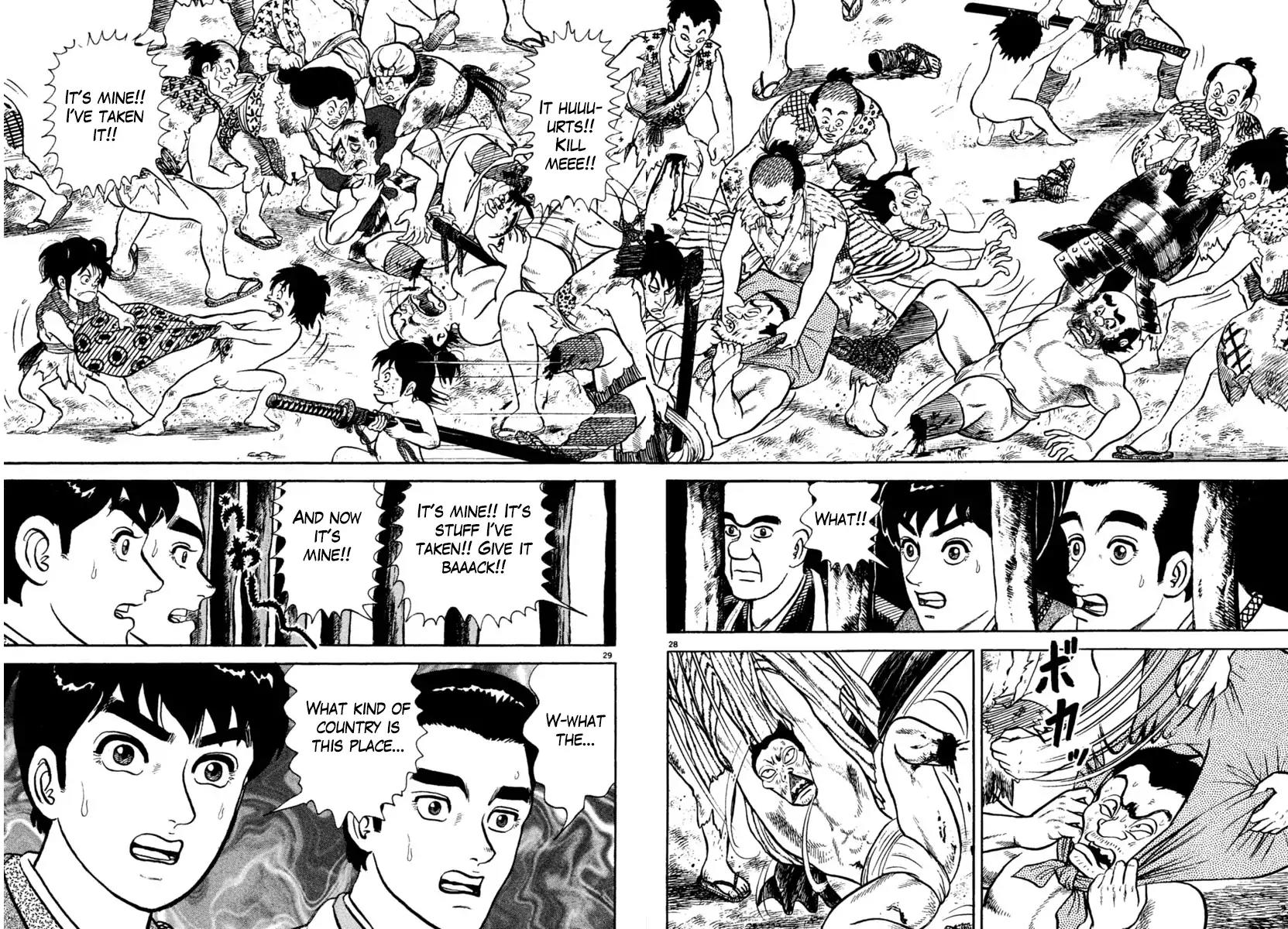 Azumi Chapter 202 page 27 - Chapter 202: A Hellish Country