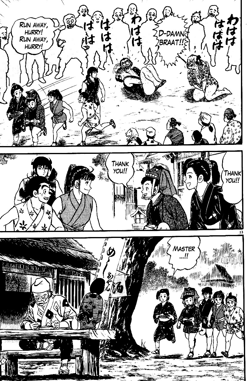 Azumi Chapter 21 page 13 - Chapter 21: The Three Sajiki Brothers