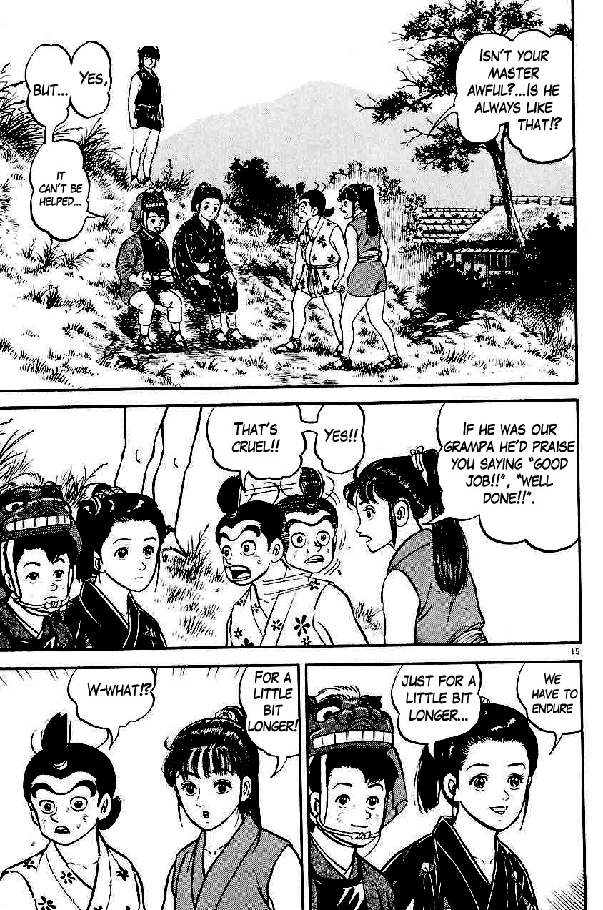 Azumi Chapter 21 page 15 - Chapter 21: The Three Sajiki Brothers