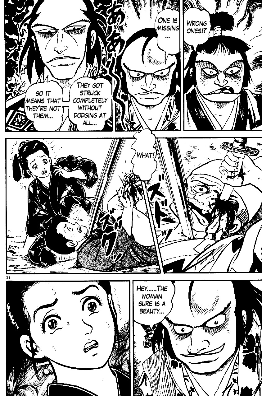 Azumi Chapter 21 page 21 - Chapter 21: The Three Sajiki Brothers