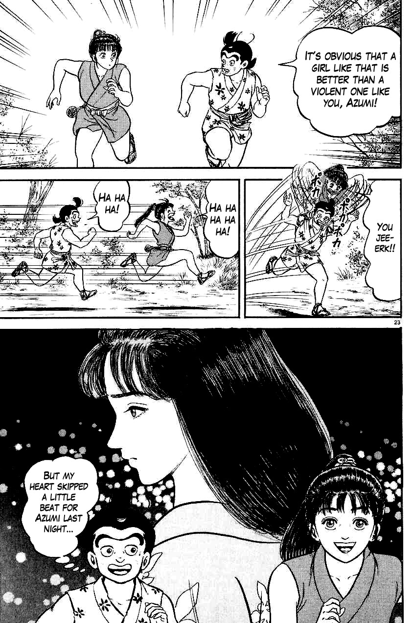 Azumi Chapter 21 page 22 - Chapter 21: The Three Sajiki Brothers