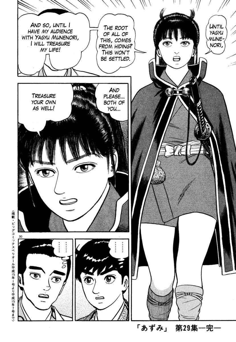 Azumi Chapter 213 page 30 - Chapter 213: Bloodstains